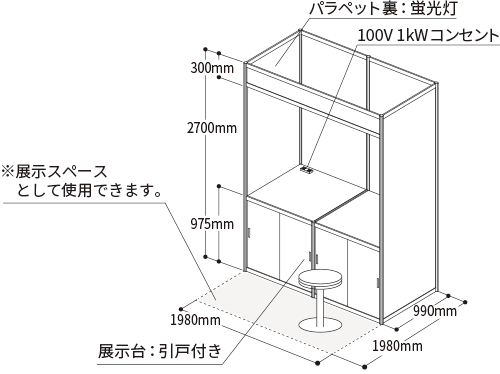 スモールパッケージブース